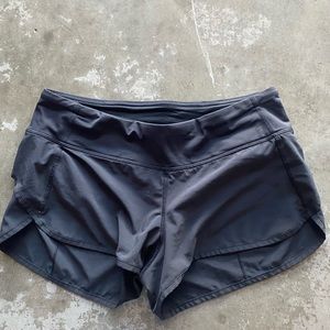 Lululemon speed up running shorts